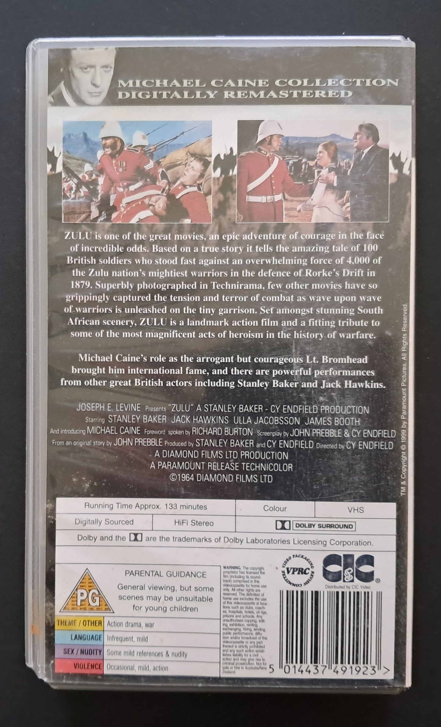 ZULU VHS (Cy Endfield, 1964)