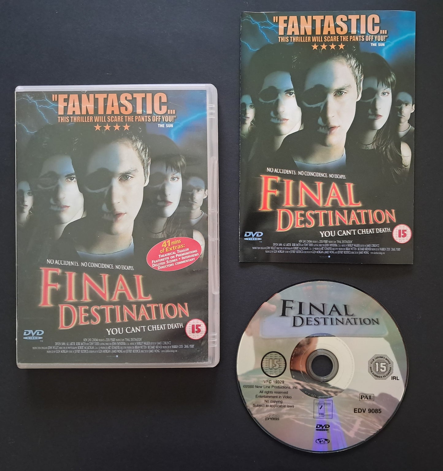 Final Destination DVD (James Wong, 2000)