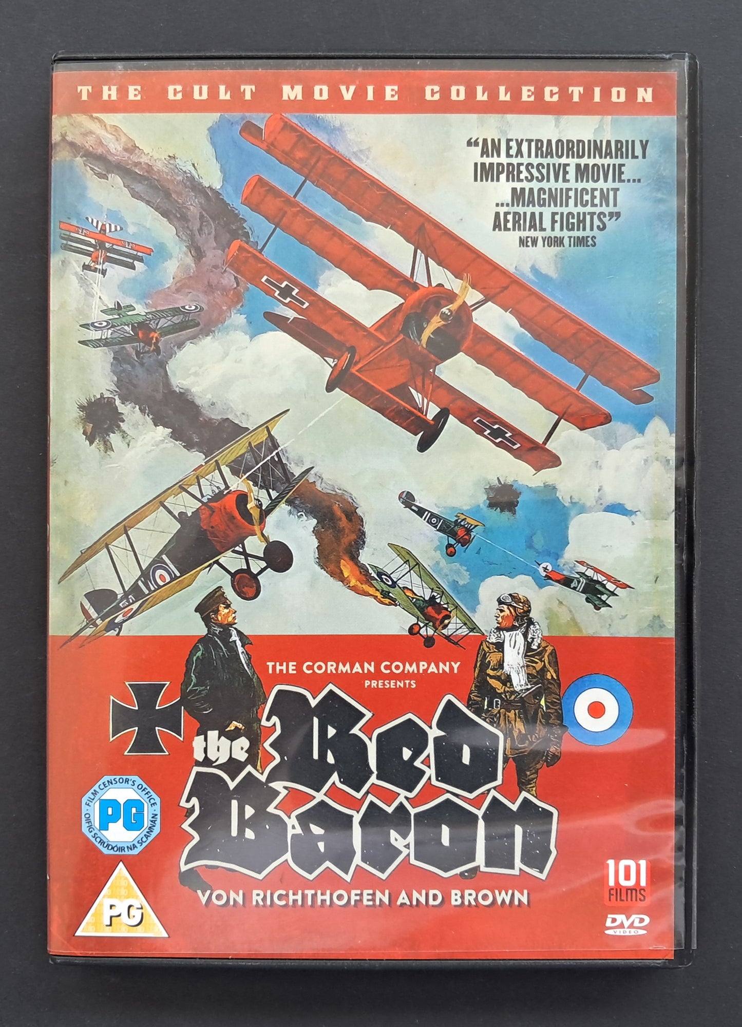 Red Baron aka Von Richthofen and Brown DVD (Roger Corman, 1971)