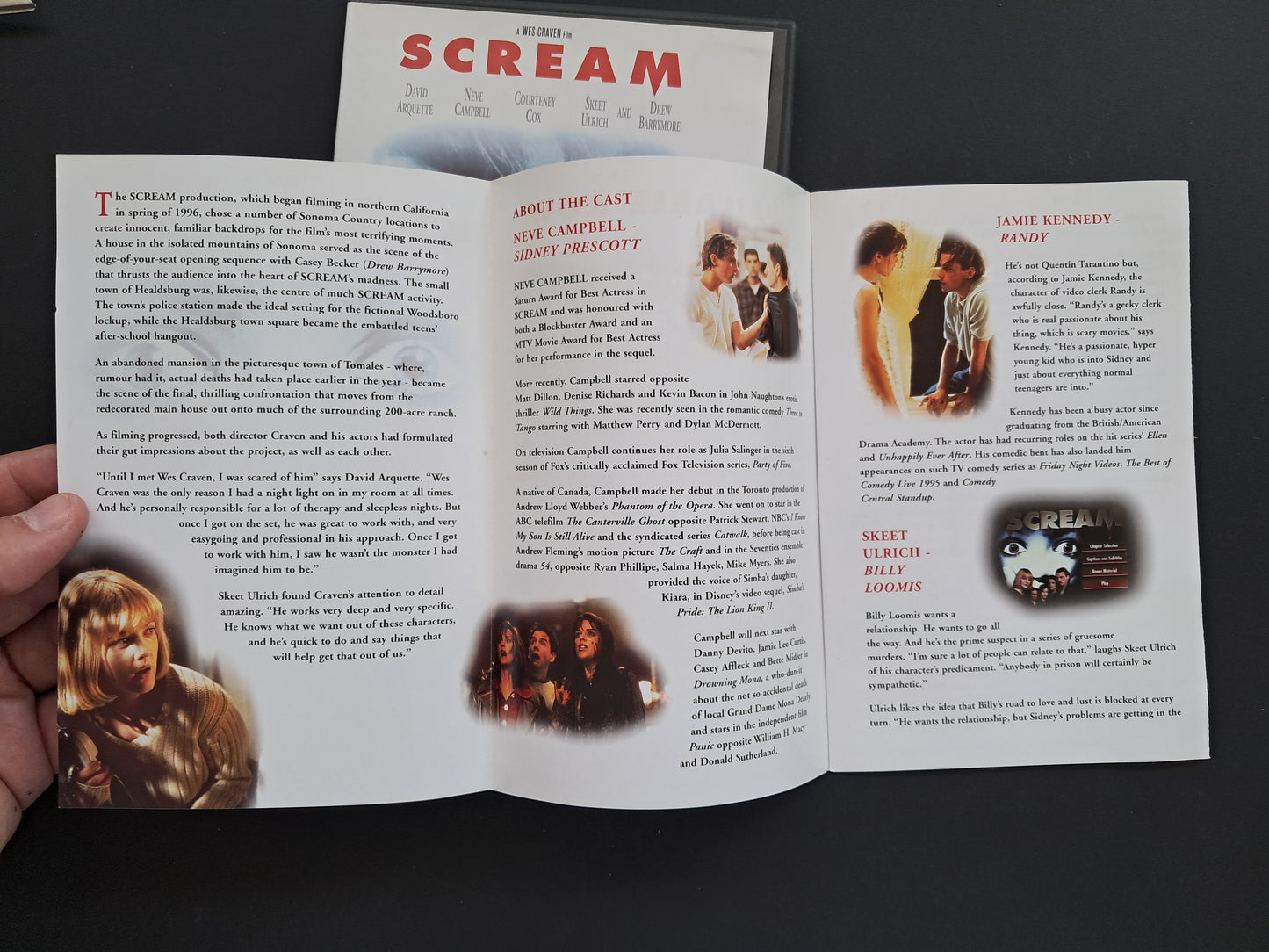 Scream DVD (Wes Craven, 1996)