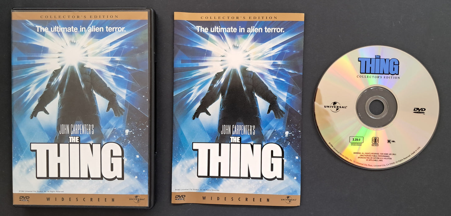 The Thing DVD (John Carpenter, 1982)