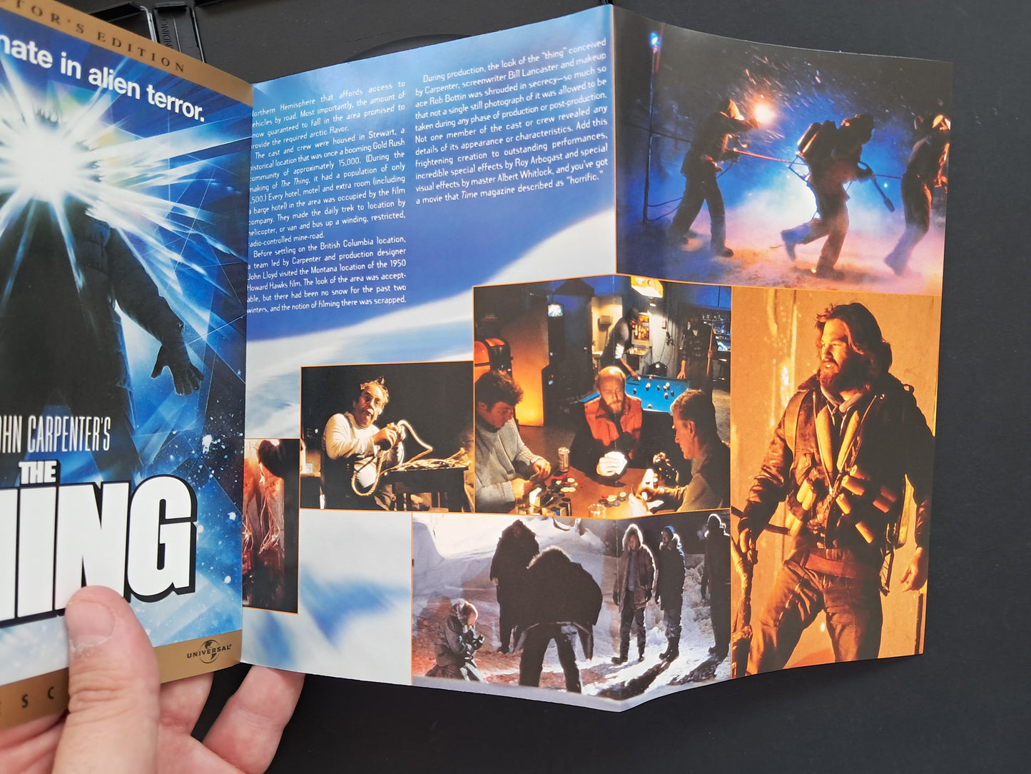 The Thing DVD (John Carpenter, 1982)