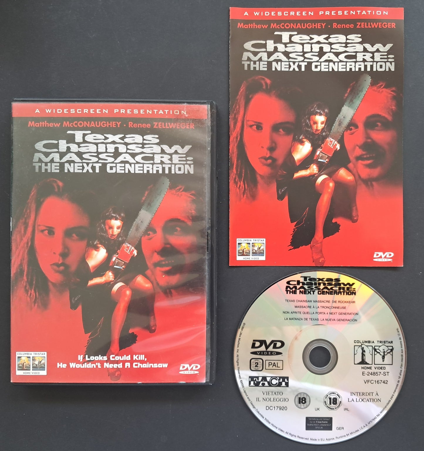 Texas Chainsaw Massacre: The Next Generation DVD (Kim Henkel, 1994)