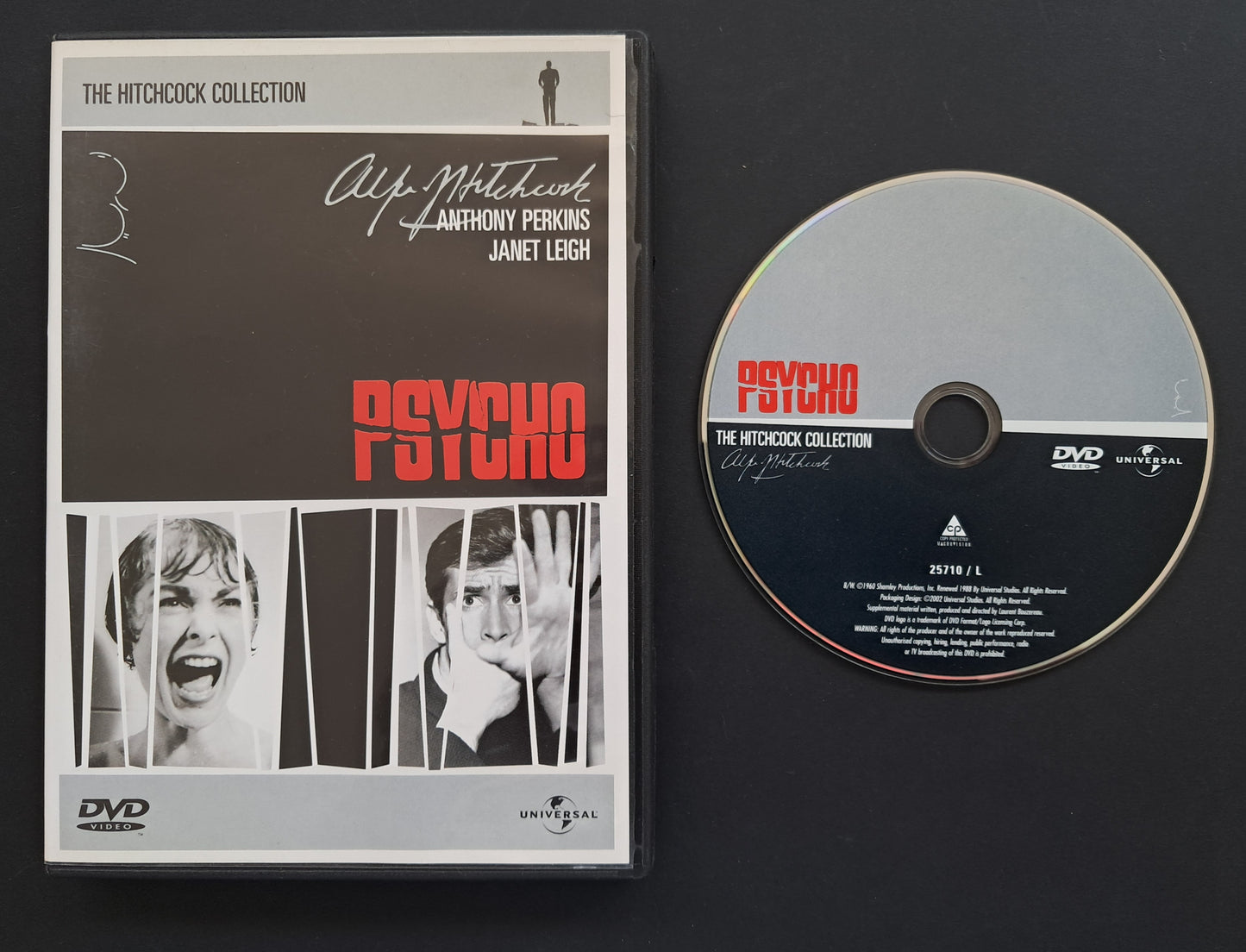 Psycho DVD (Alfred Hitchcock, 1960)