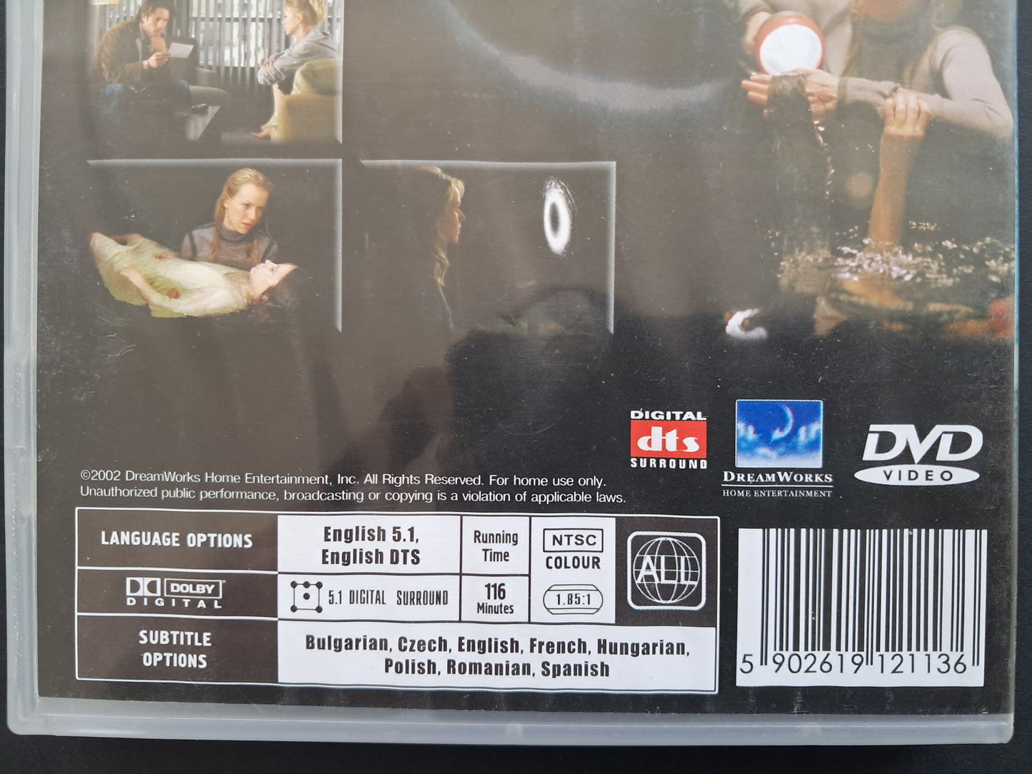 The Ring DVD (Gore Verbinski, 2002)