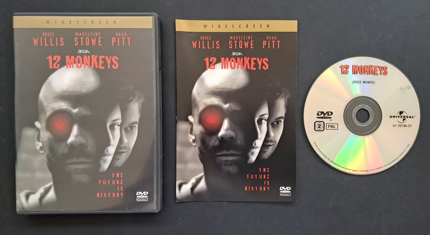 12 Monkeys DVD ( Terry Gilliam, 1995)