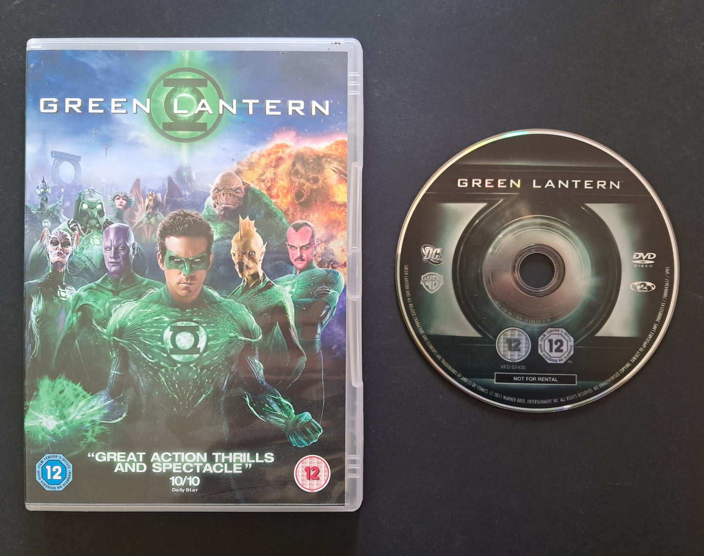 Green Lantern DVD (Martin Campbell, 2011)