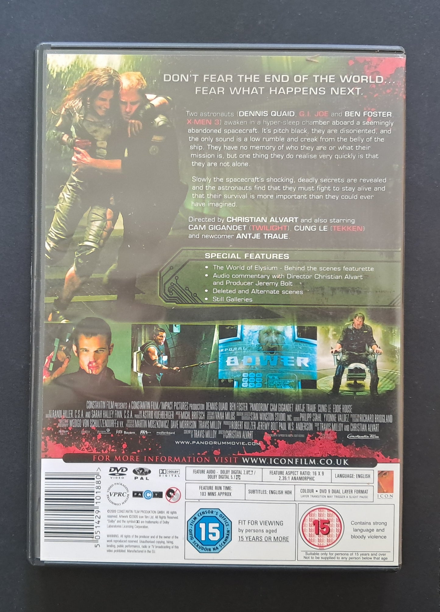 Pandorum DVD (Christian Alvart, 2009)