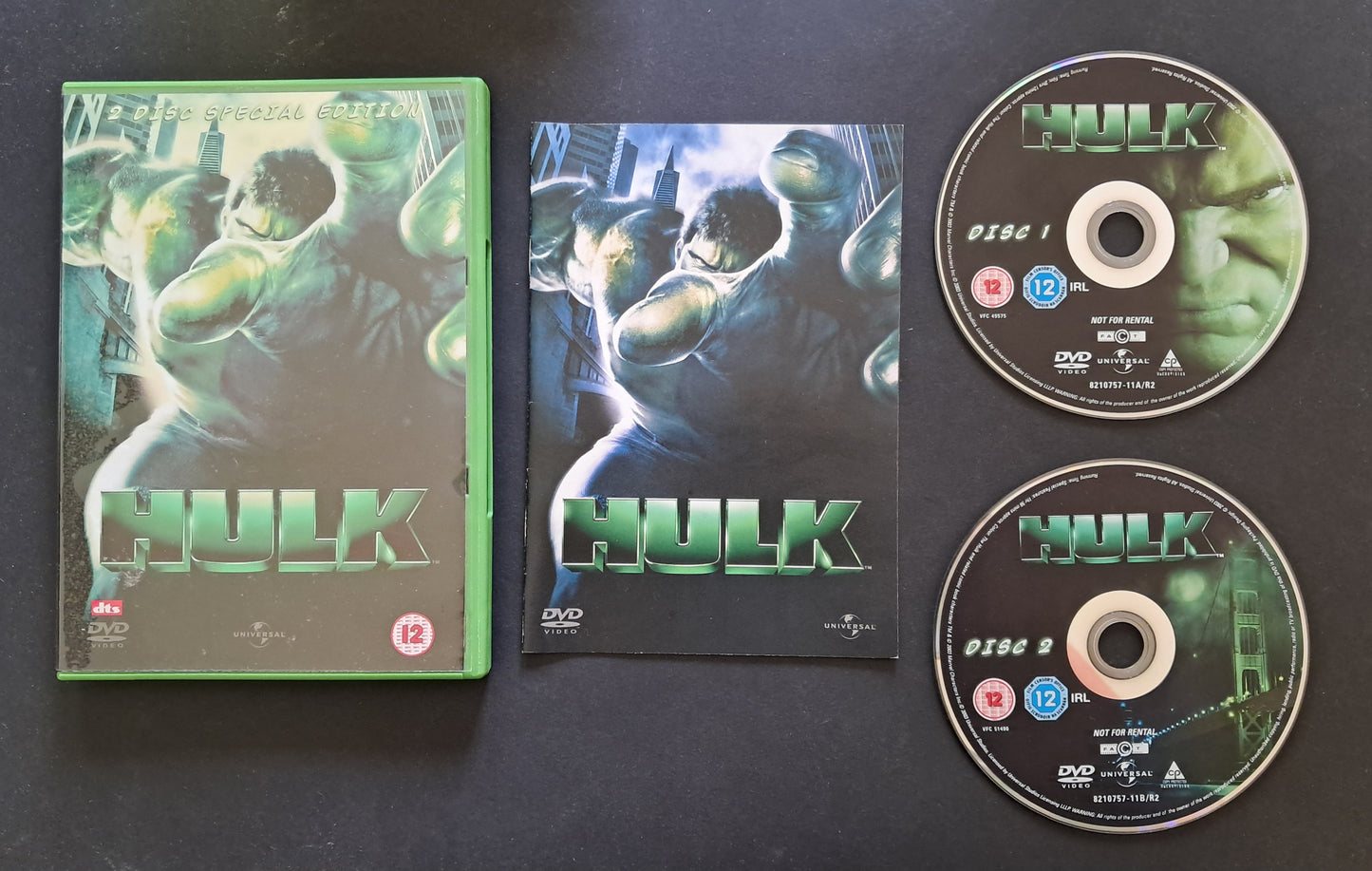 Hulk Double DVD Special Edition (Ang Lee, 2003)