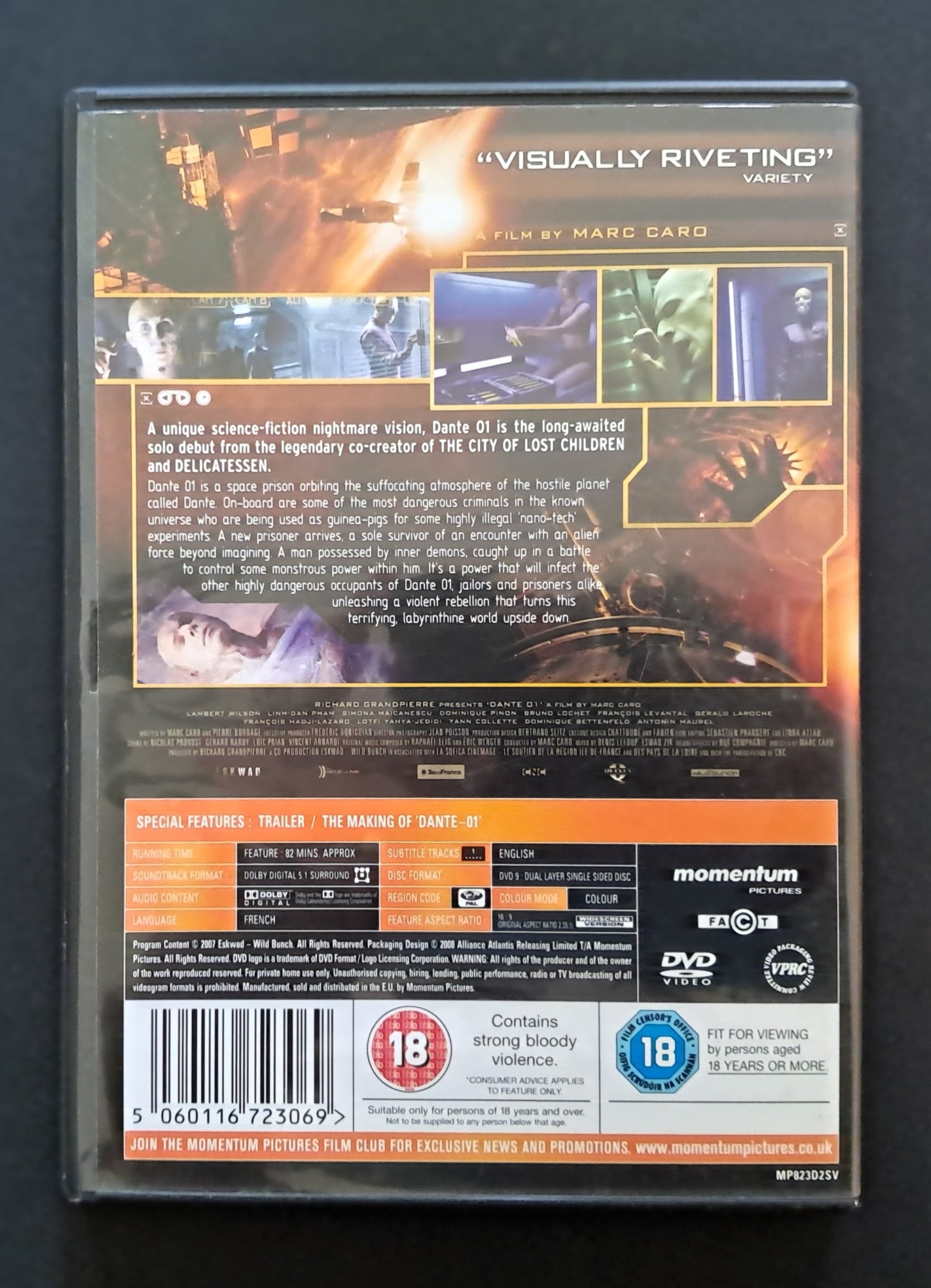 Dante 01 DVD (Marc Caro, 2008)