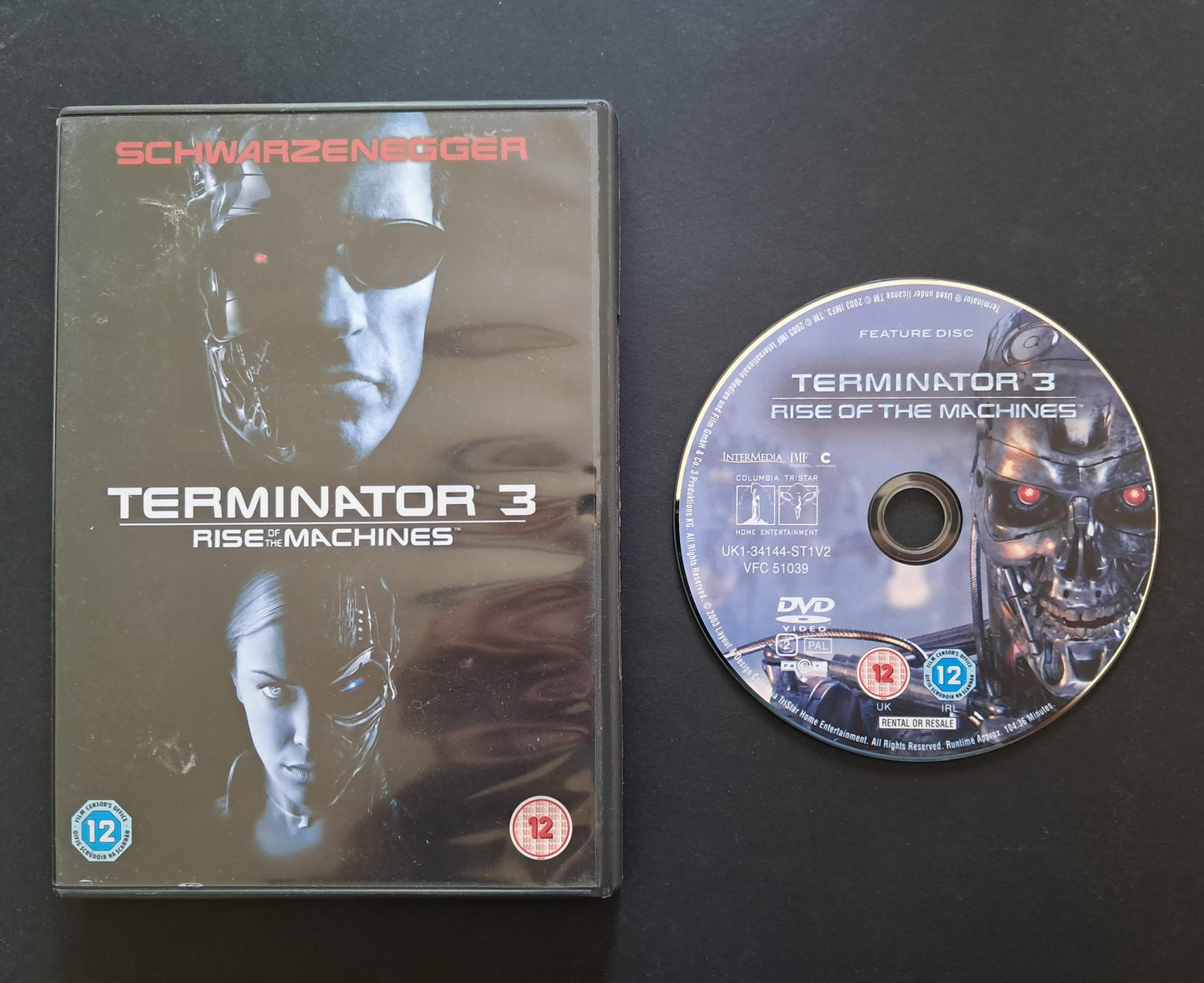 Terminator 3: Rise of the Machines DVD (Jonathan Mostow, 2003)