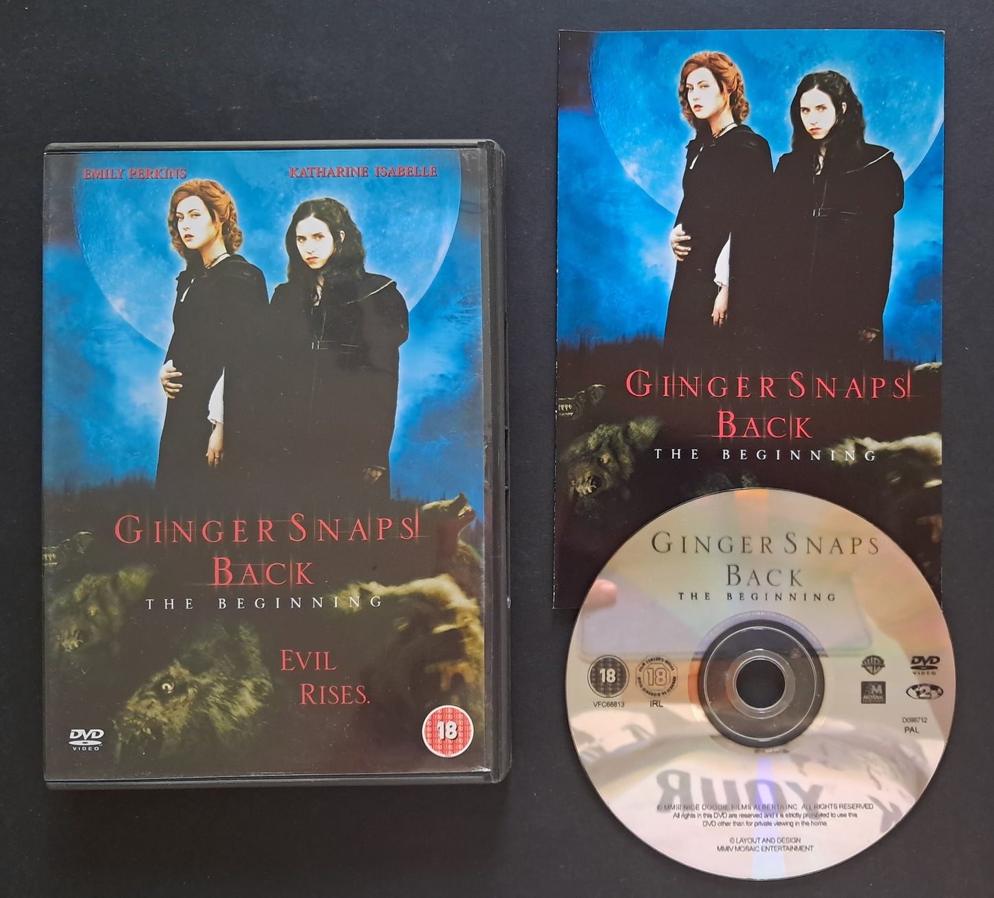 Ginger Snaps Back: The Beginning DVD ( Grant Harvey, 2004)