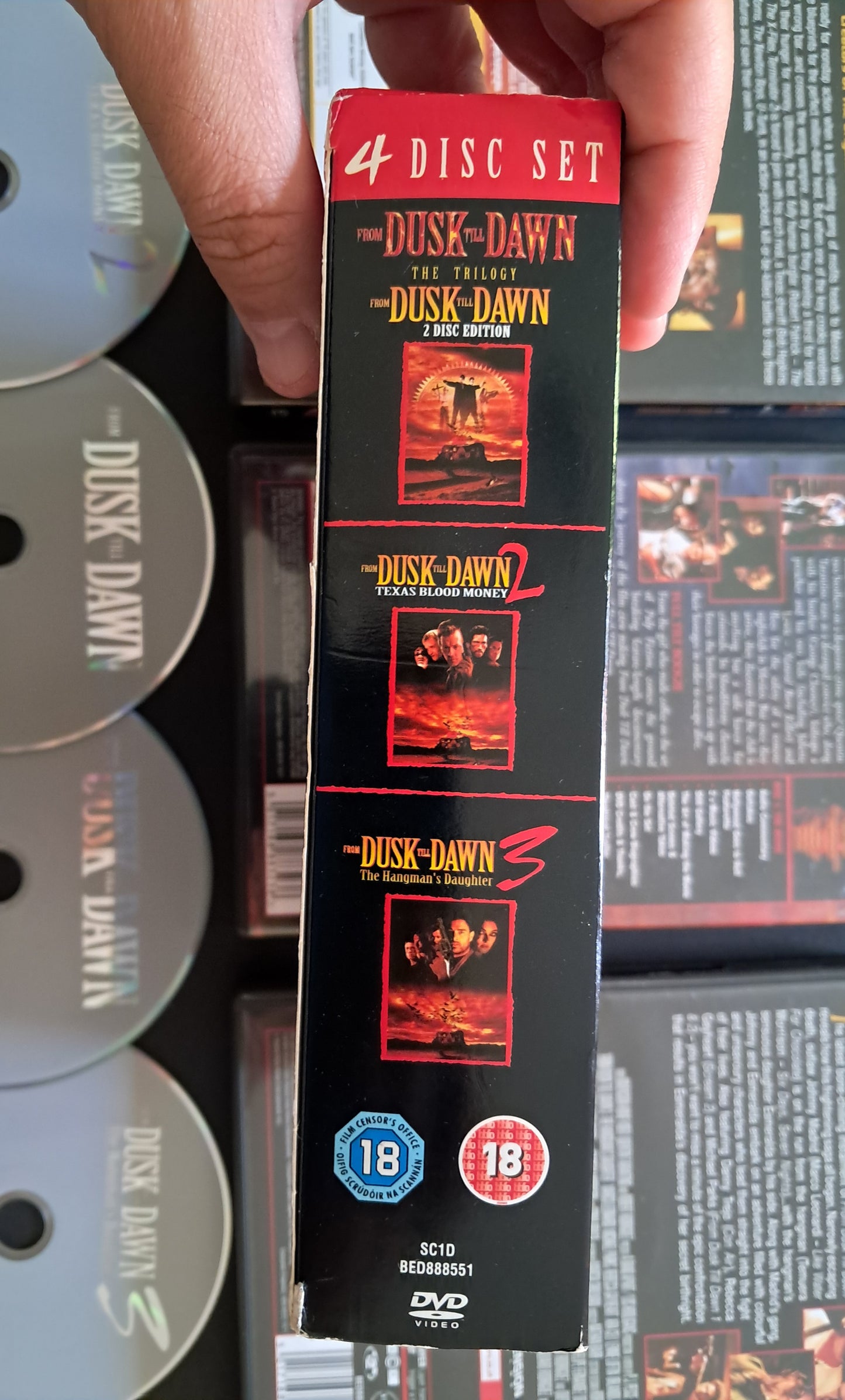 From Dusk Till Dawn Four Disc Box Set DVD