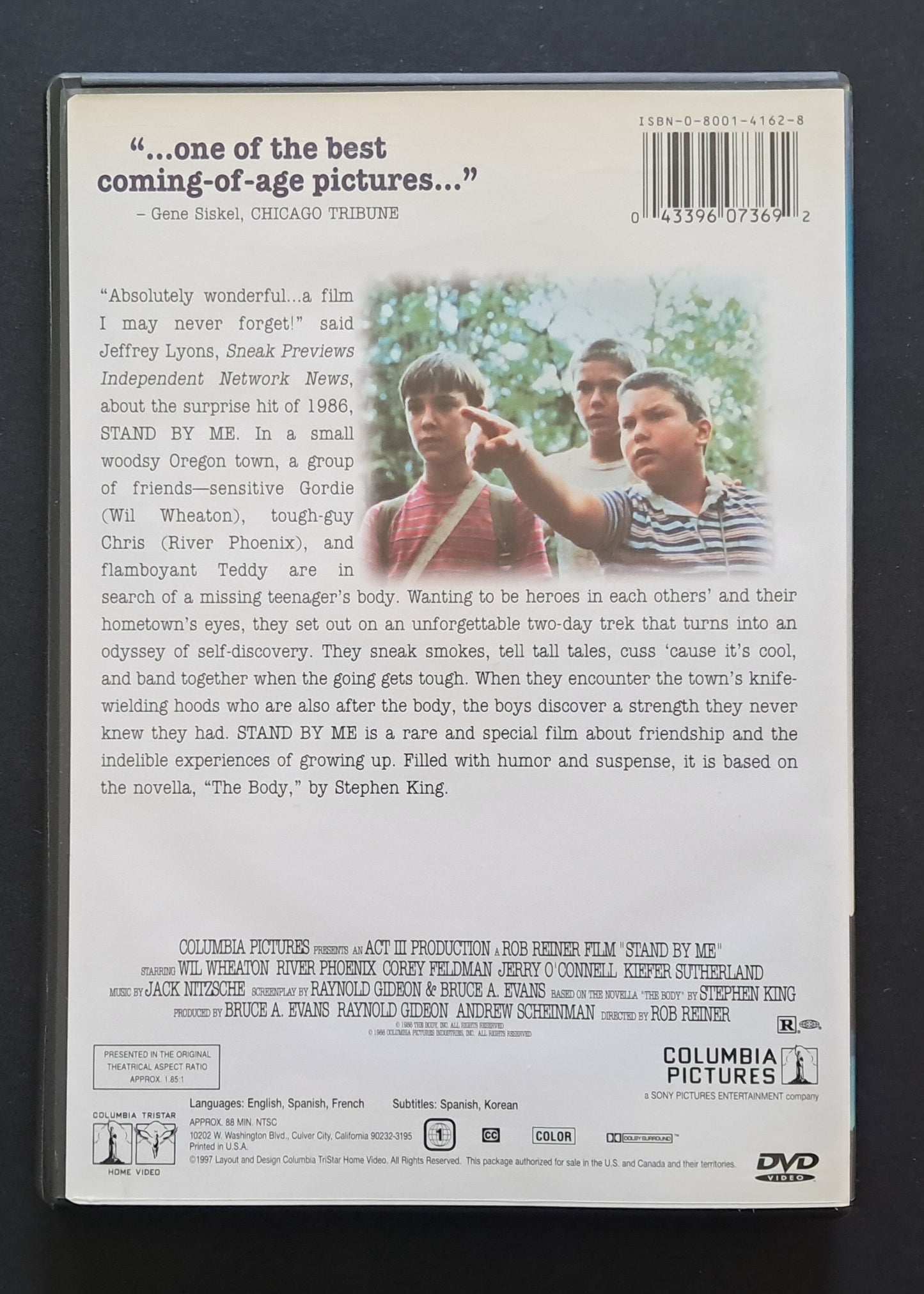 Stand by Me DVD (Rob Reiner, 1986)