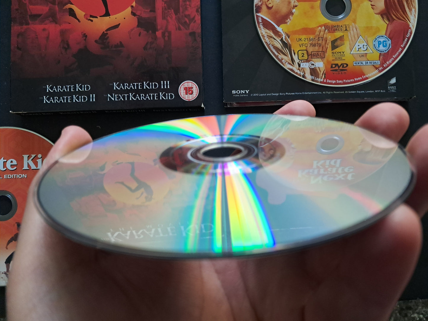 Karate Kid Box DVD Parts 1-4