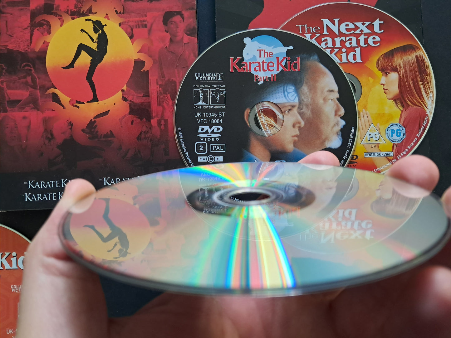 Karate Kid Box DVD Parts 1-4