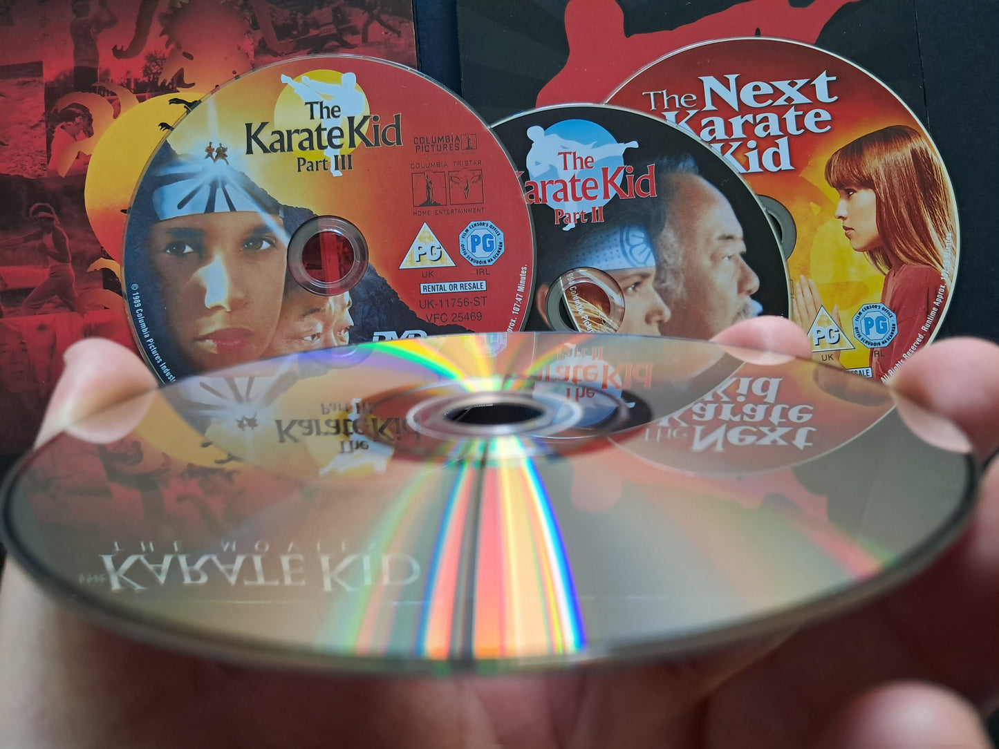 Karate Kid Box DVD Parts 1-4