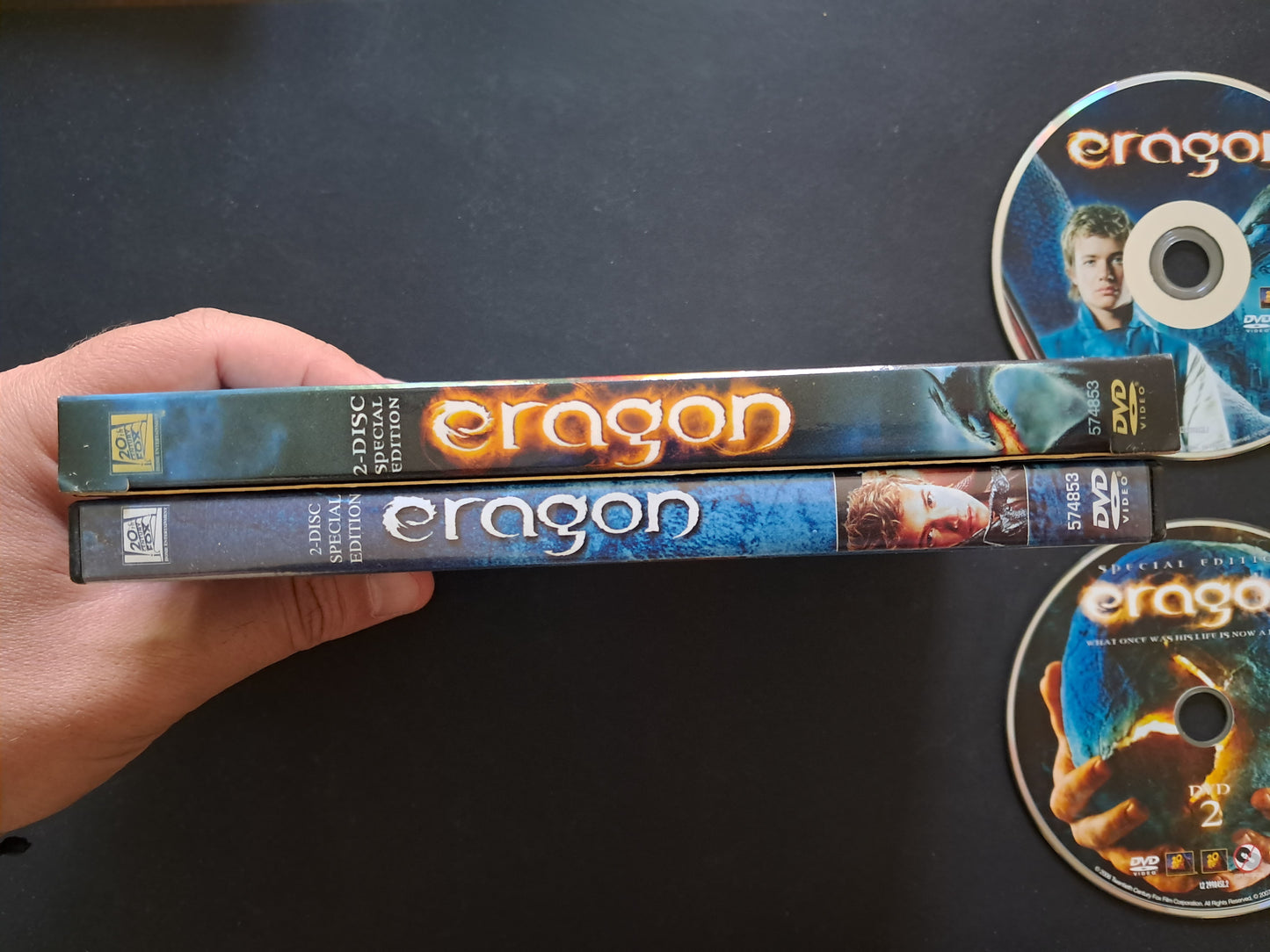 Eragon Double Disc Special Edition DVD ( Stefen Fangmeier, 2006)