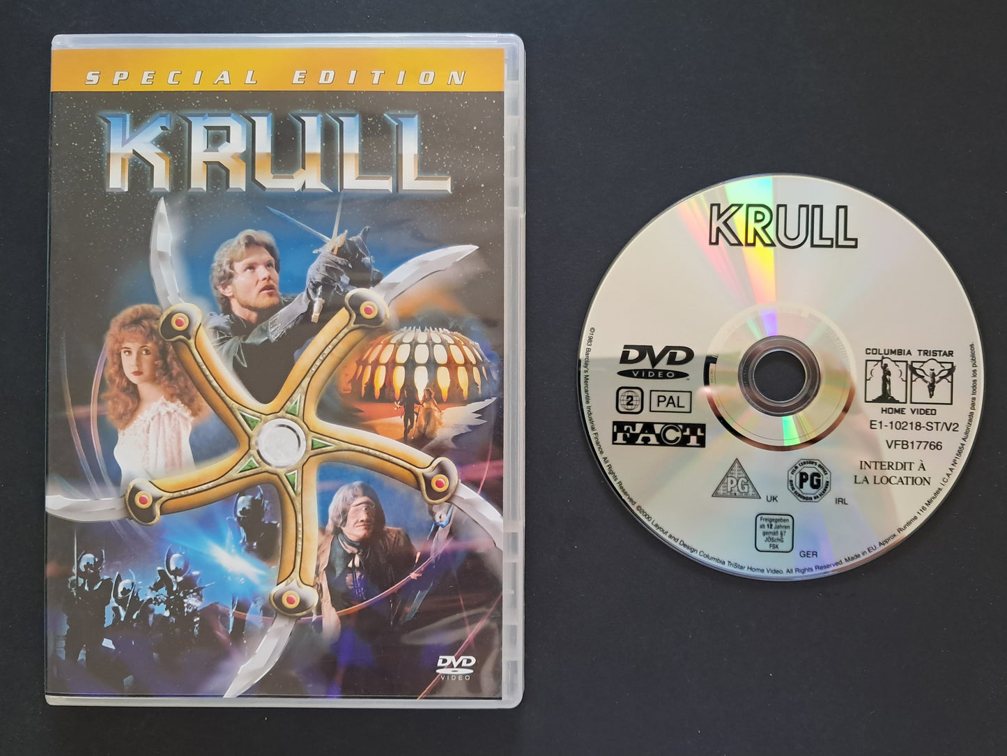 Krull DVD ( Peter Yates, 1983)