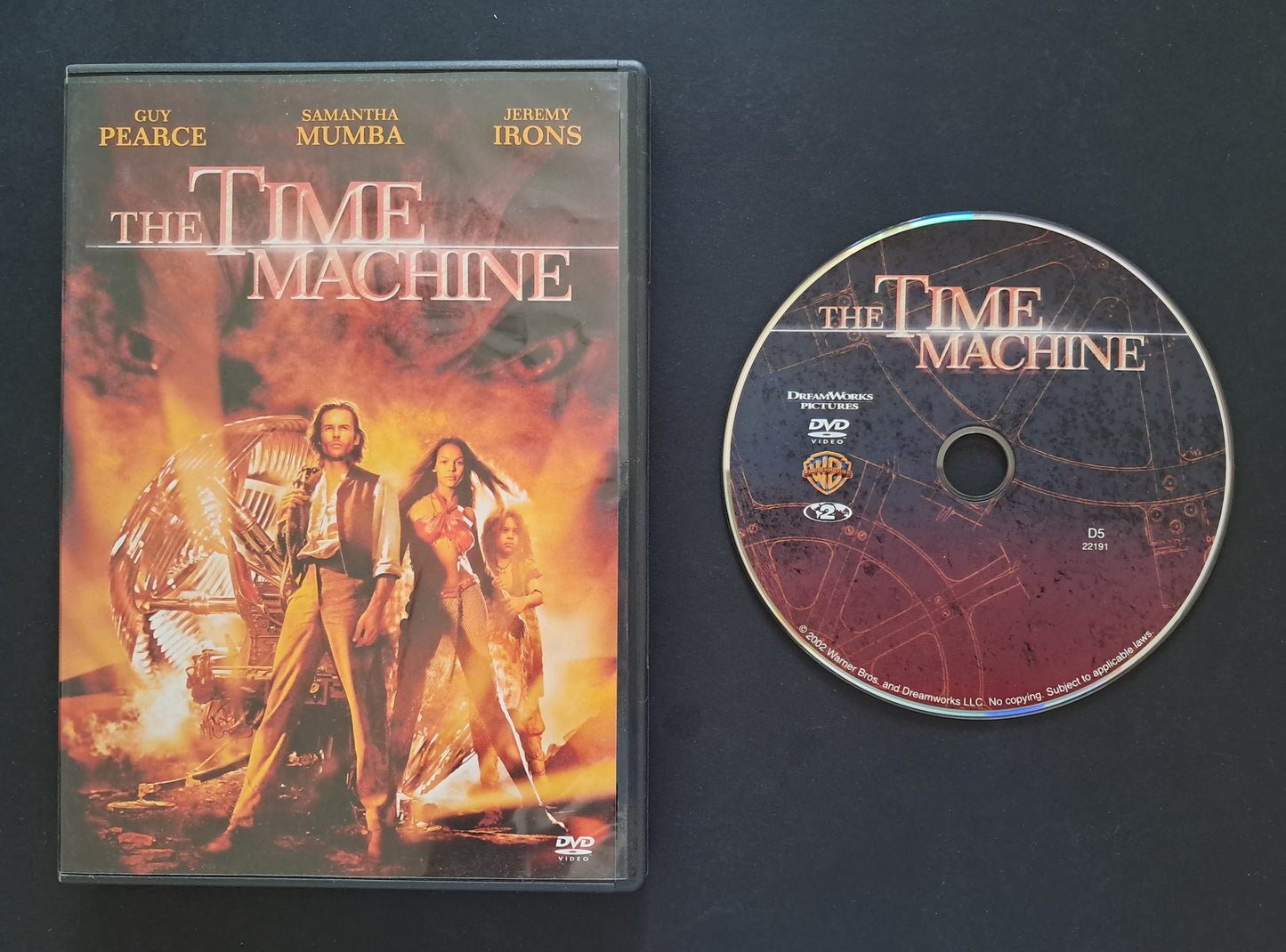 The Time Machine DVD ( Simon Wells, 2002)