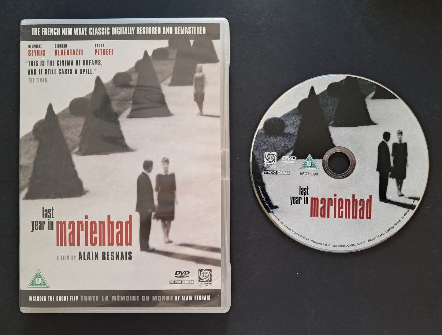 Last Year at Marienbad DVD (Alain Resnais, 1961)