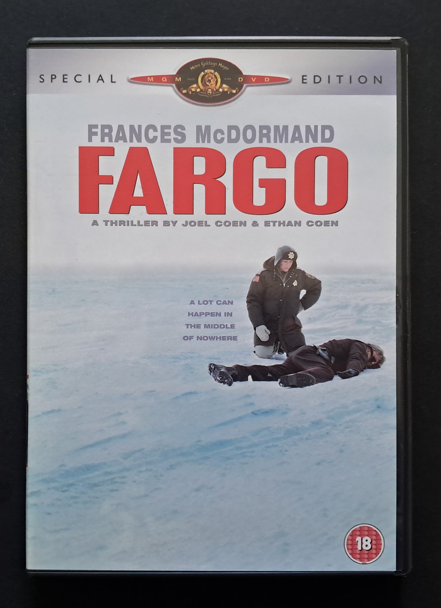 Fargo DVD (Joel Coen & Ethan Coen, 1996)