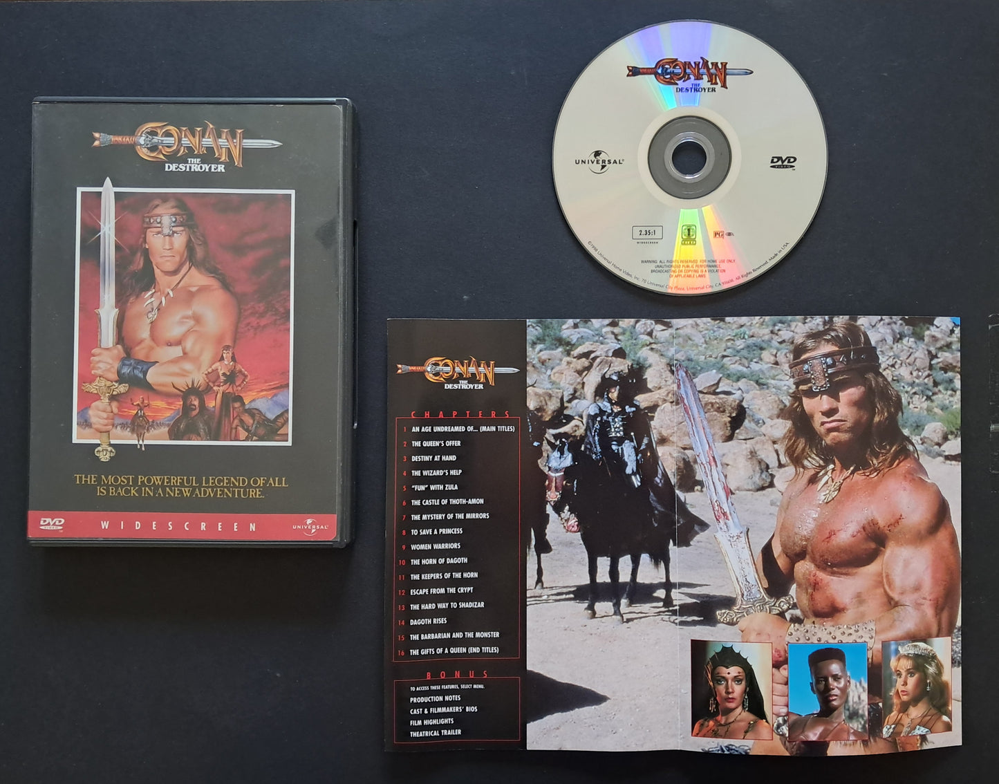 Conan the Destroyer DVD (Richard Fleischer, 1984)