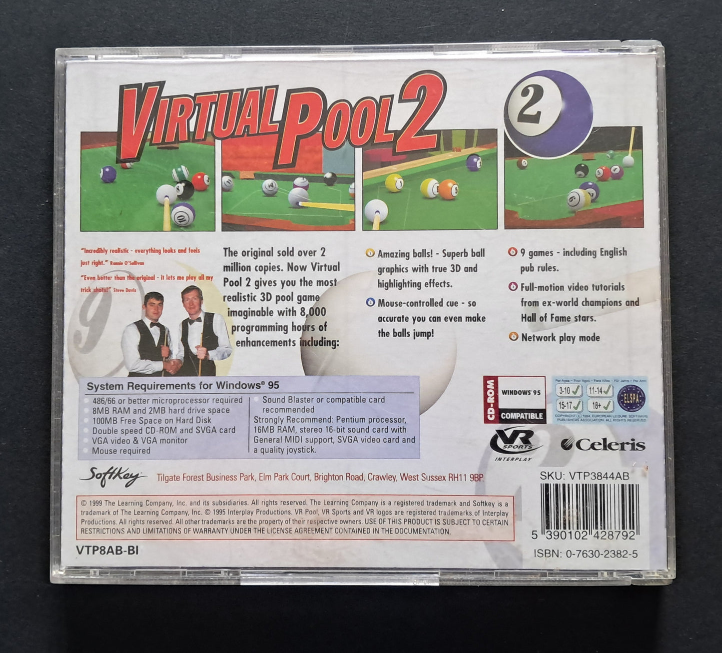 Virtual Pool 2 (PC Game, 1997)
