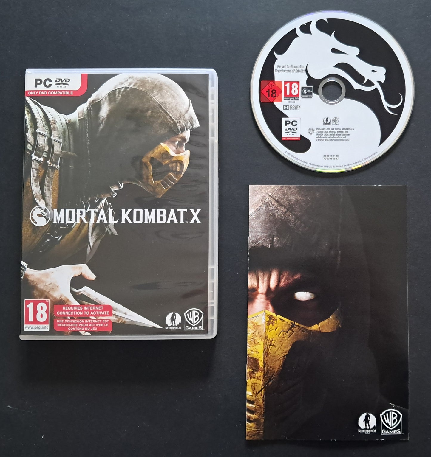 Mortal Kombat X PC Game (NetherRealm Studios, 2015)