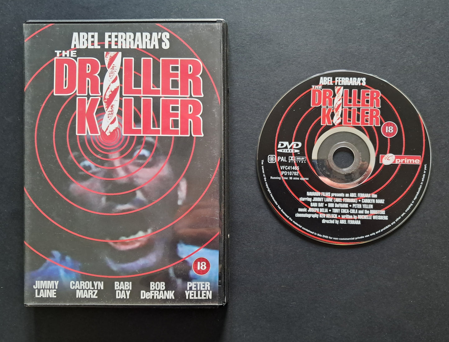 Driller Killer DVD (Abel Ferrara, 1979)
