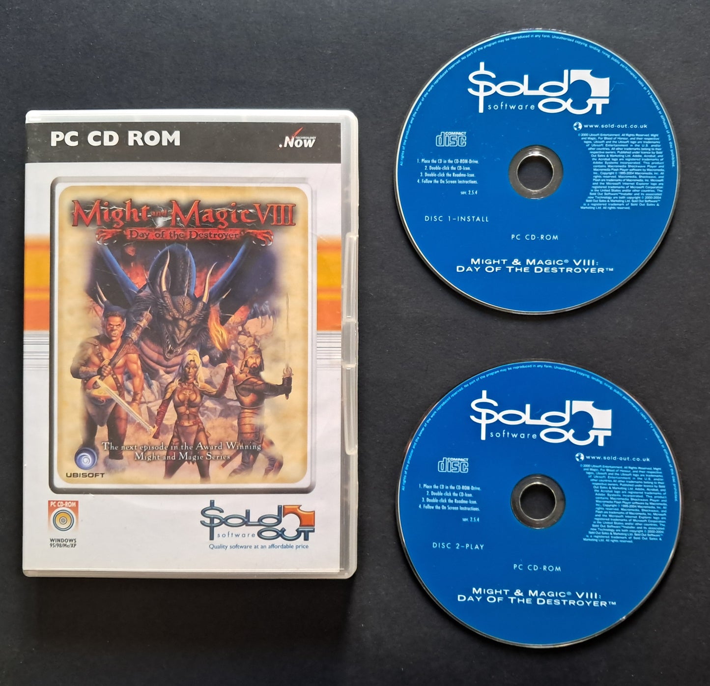 Might and Magic 8: Day of the Destroyer (PC Game, 2000)