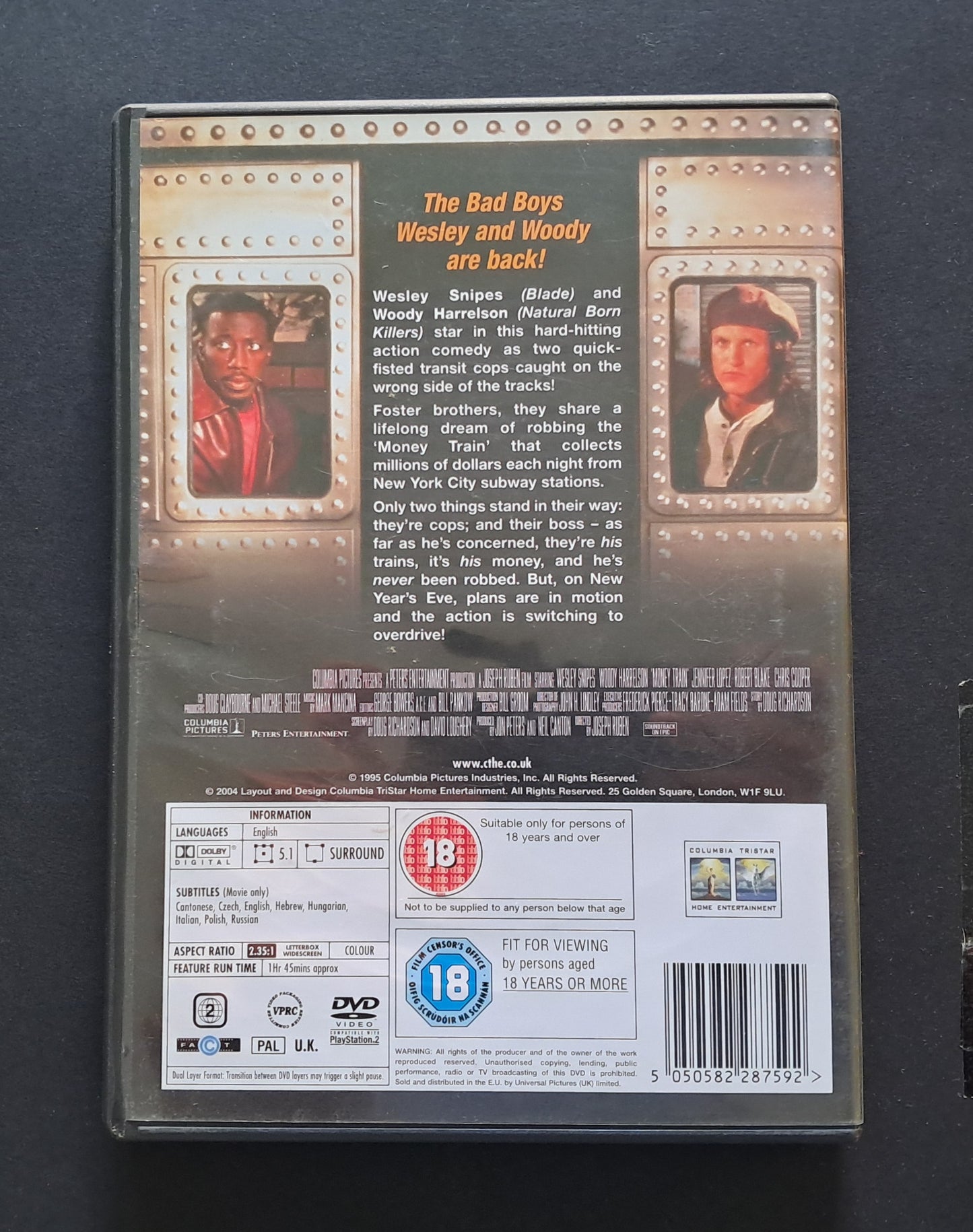 Money Train DVD (Joseph Ruben, 1995)
