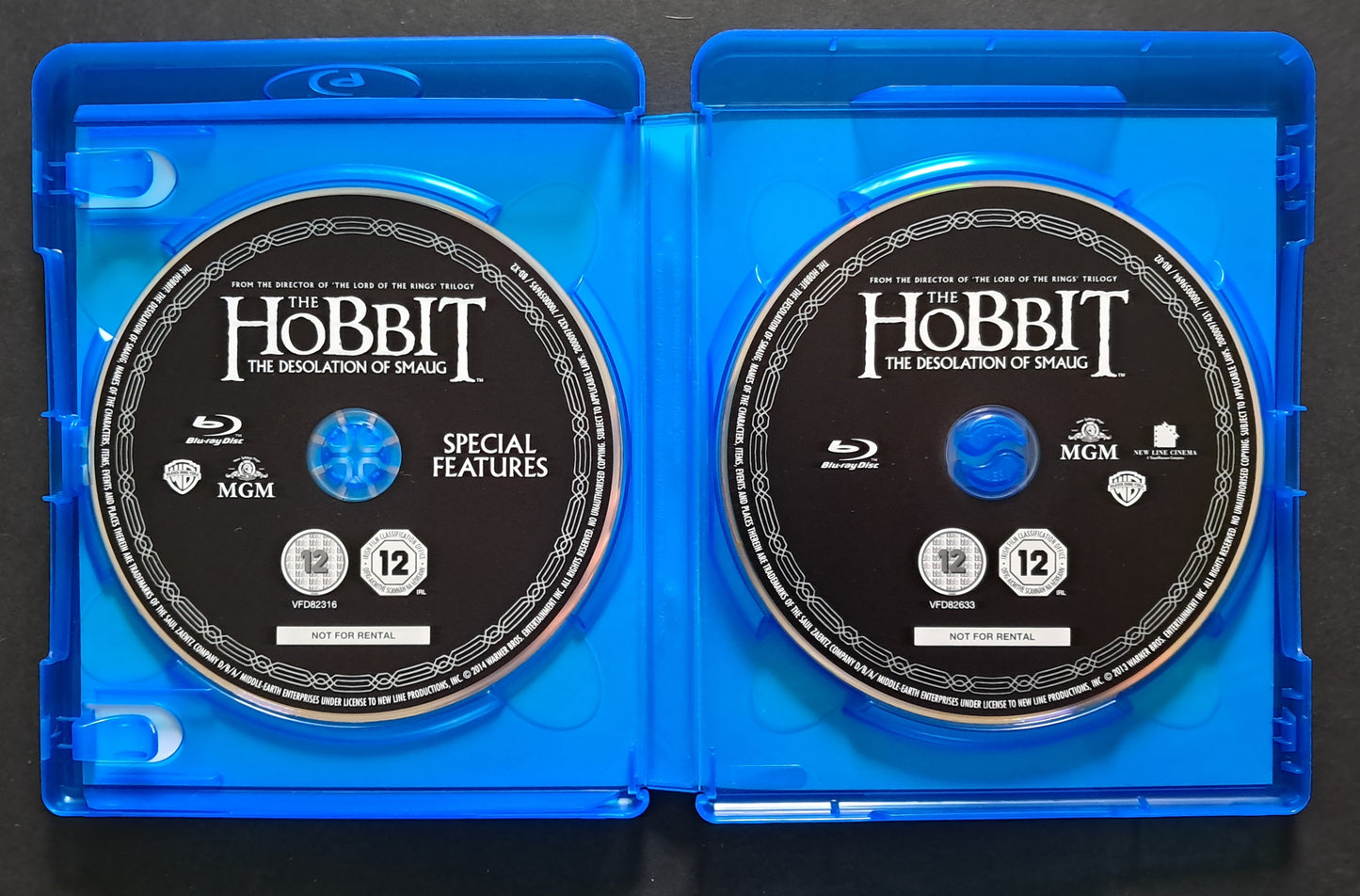 The Hobbit: The Desolation of Smaug Blu Ray (Peter Jackson, 2013)