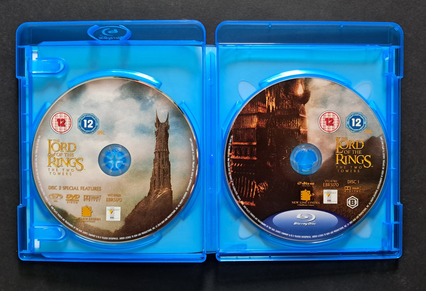 The Lord of the Rings: The Two Towers Blu Ray (Peter Jackson, 2002)