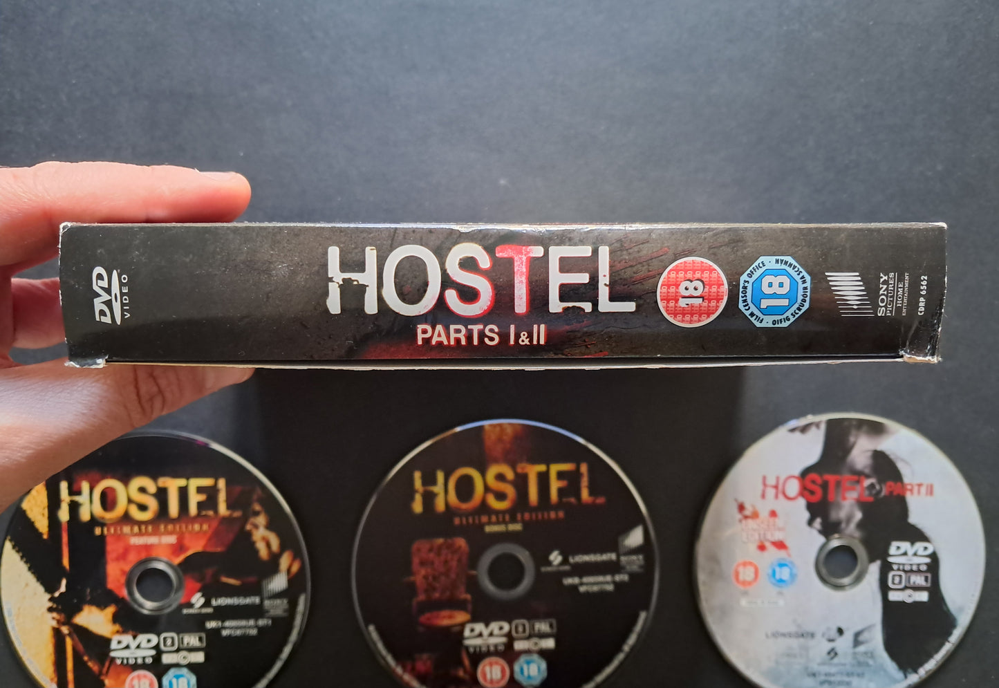 Hostel 1 & 2 dvd Box (Eli Roth, 2005 & 2007)