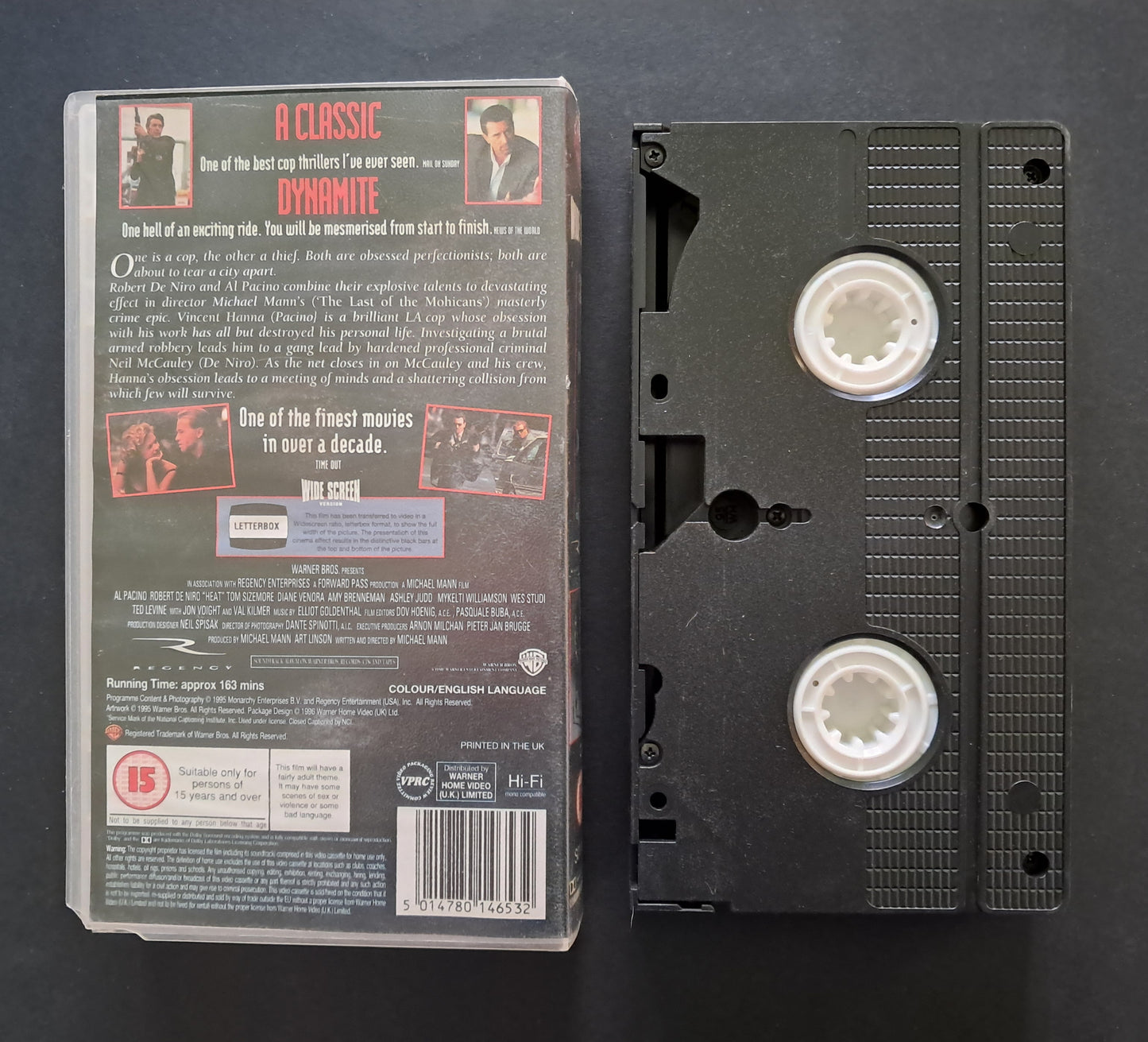 Heat VHS (Michael Mann, 1995)