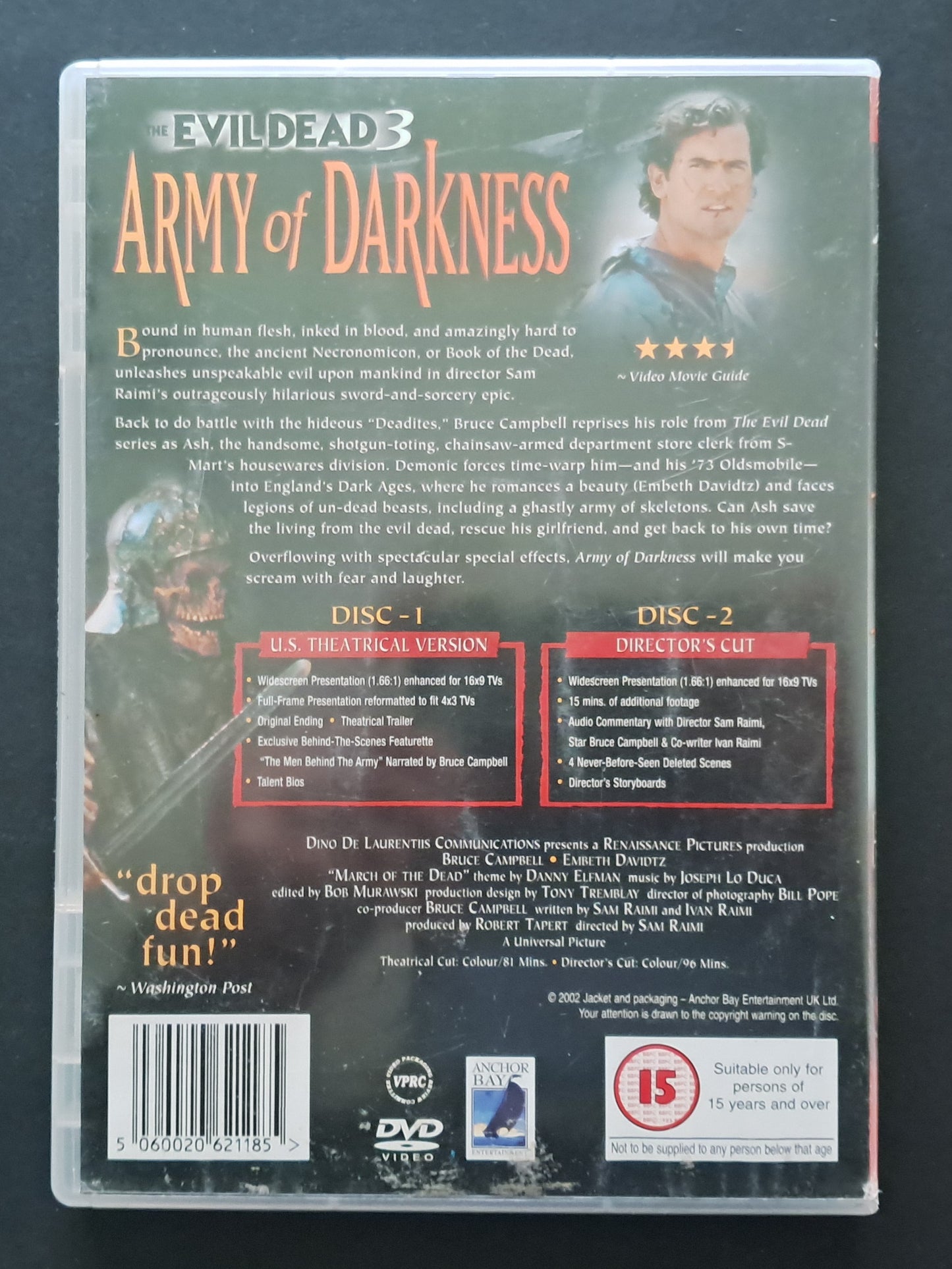Evil Dead 3: Army of Darkness (Sam Raimi, 1992)