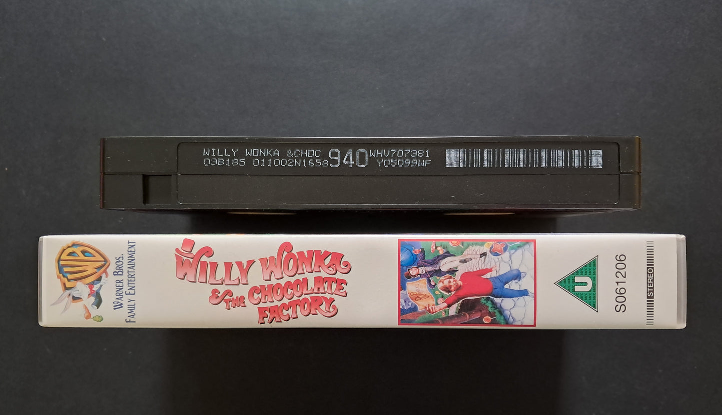 Willy Wonka & the Chocolate Factory VHS (Mel Stuart, 1971)