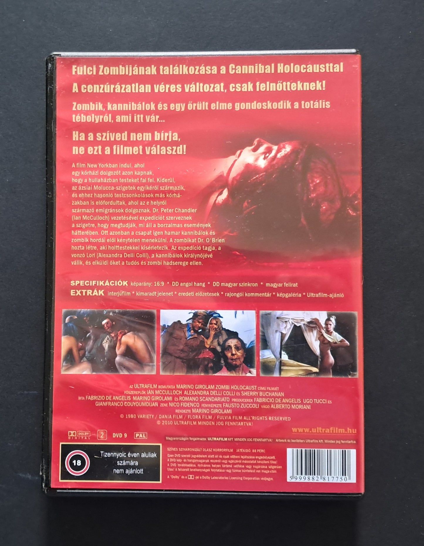 Zombi Holocaust DVD (Marino Girolami, 1980)