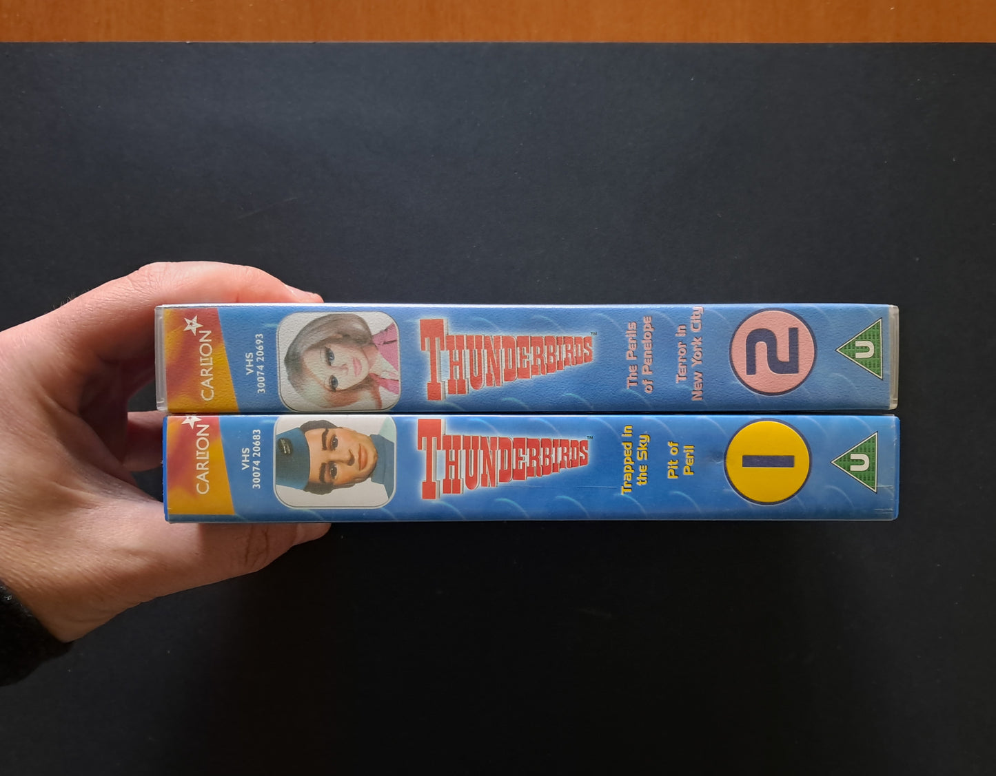 Thunderbirds Episodes 1,2 & 3,4 VHS Package (Gerry Anderson, 1965)
