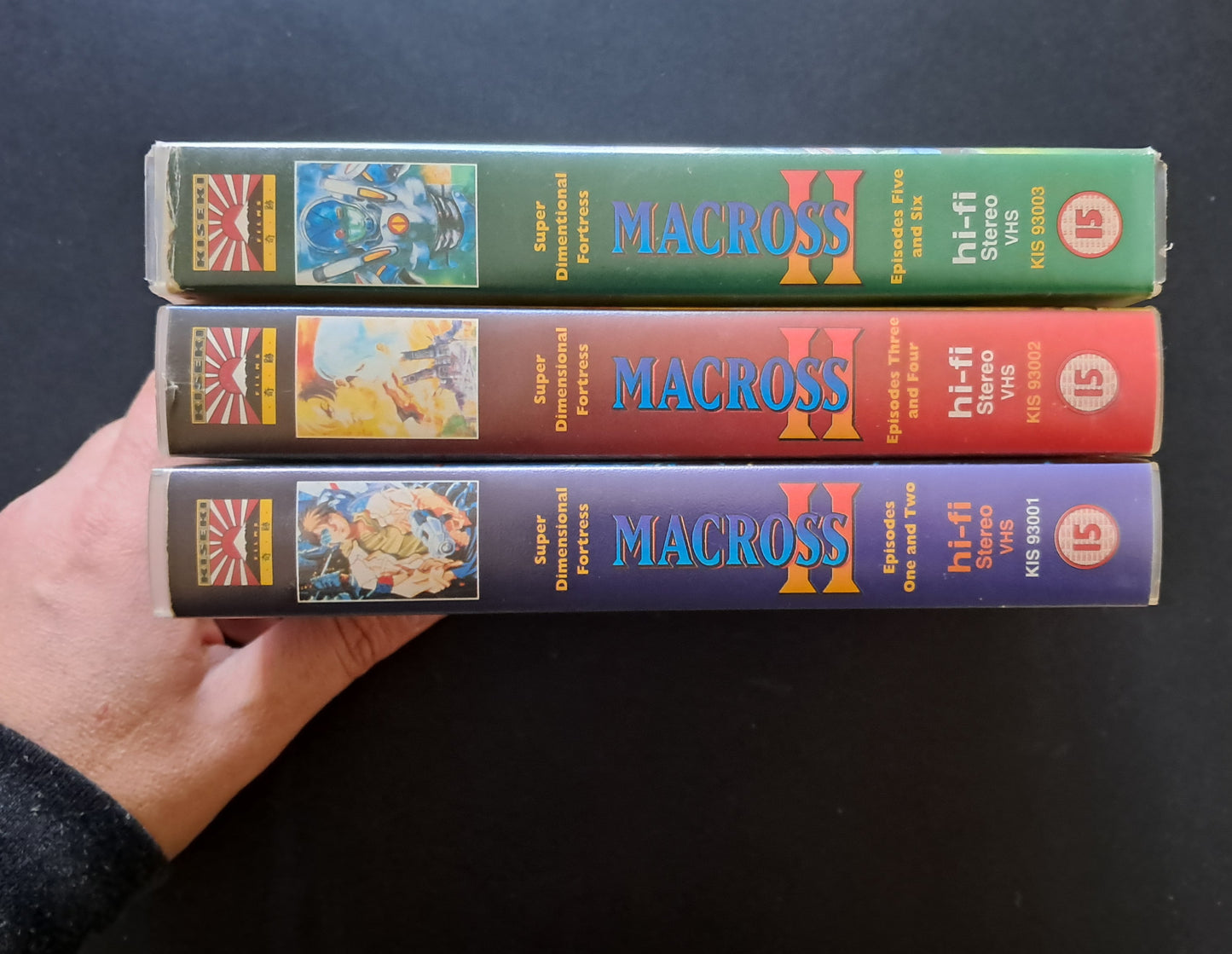 Macross II: Lovers Again VHS Mini Series Complete (Takeshi Aoki & Ken'ichi Yatagai, 1992)