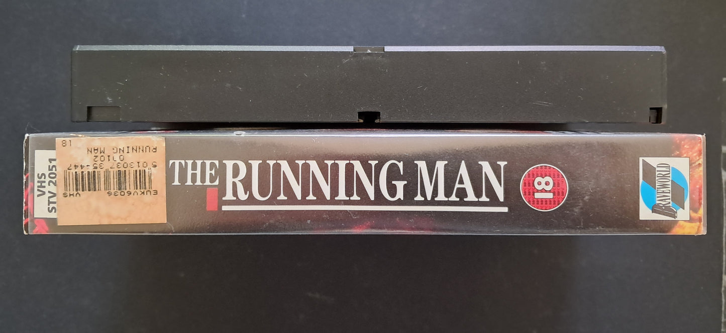 The Running Man VHS (Paul Michael Glaser, 1987)