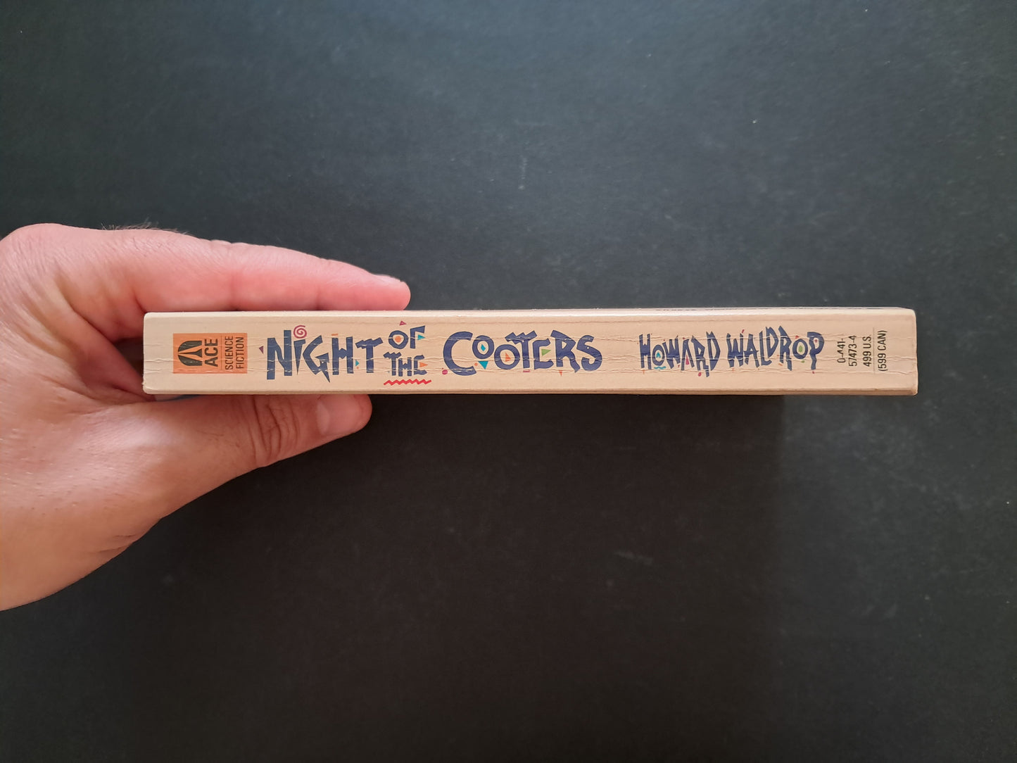Night of the Cooters paperback (Howard Waldrop, ACE Publications, 1993)
