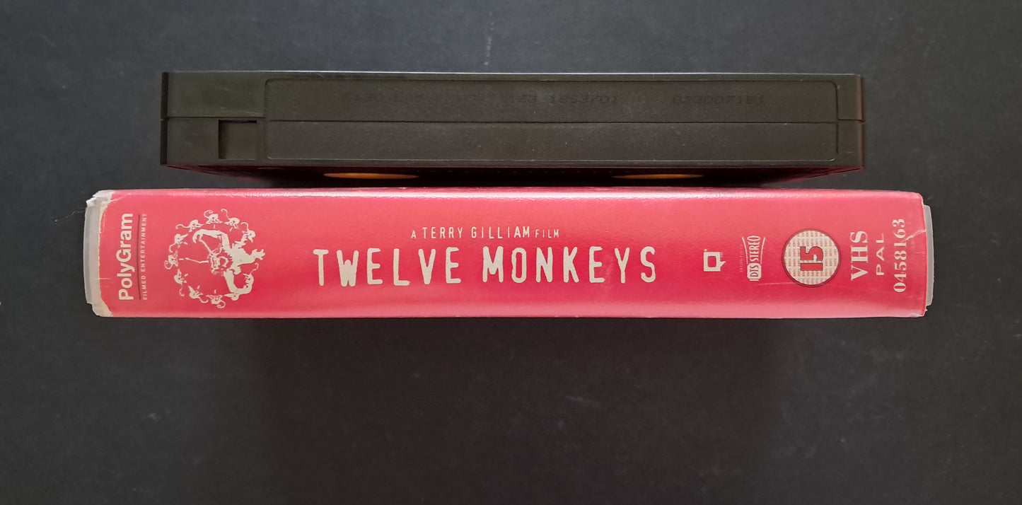 12 Monkeys VHS (Terry Giliam, 1995)