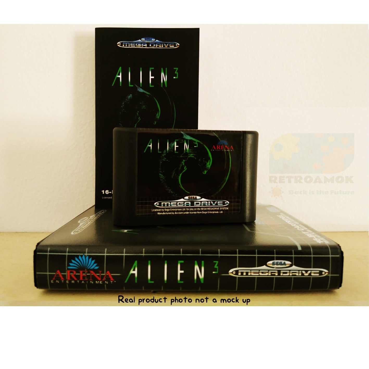 Alien 3 (Sega Mega Drive 2, 1992, Boxed, Manual, PAL)