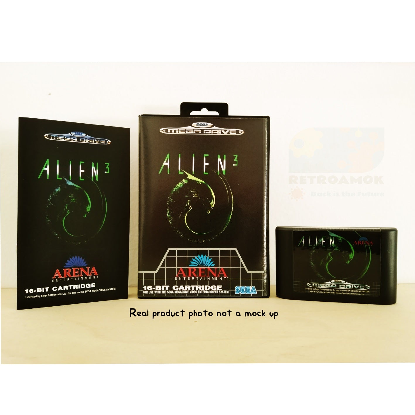 Alien 3 (Sega Mega Drive 2, 1992, Boxed, Manual, PAL)