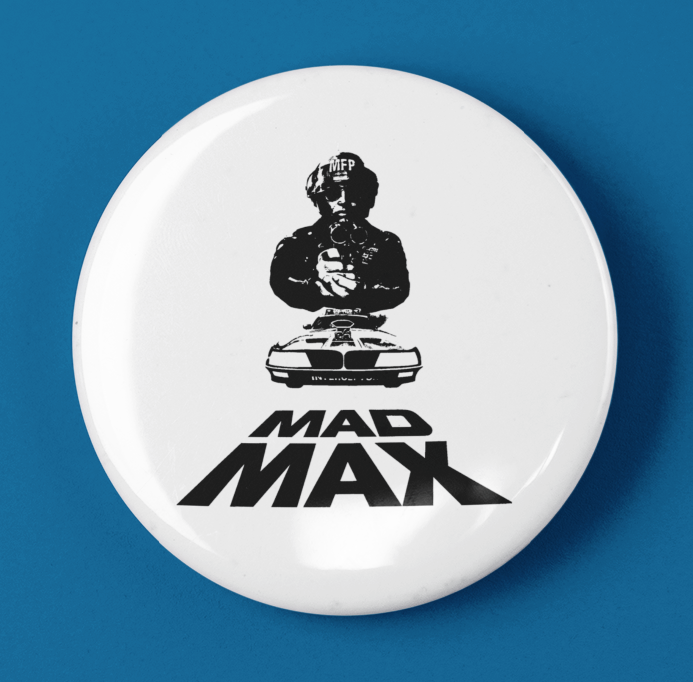 Mad Max (Button Pin)
