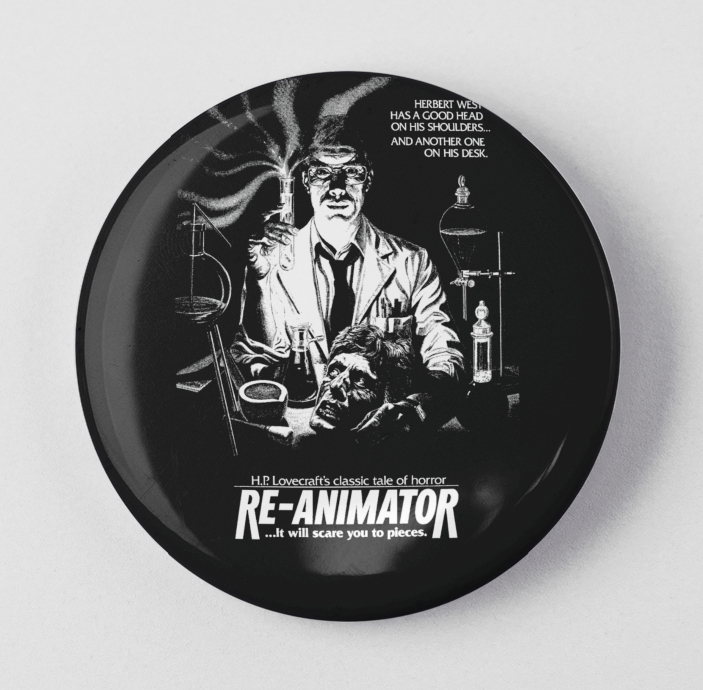 The Re- Animator (Button Pin)