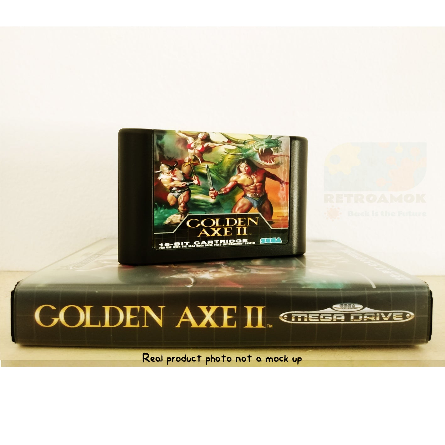 Golden Axe 2 (Sega Mega Drive 2, 1992, Boxed, PAL)