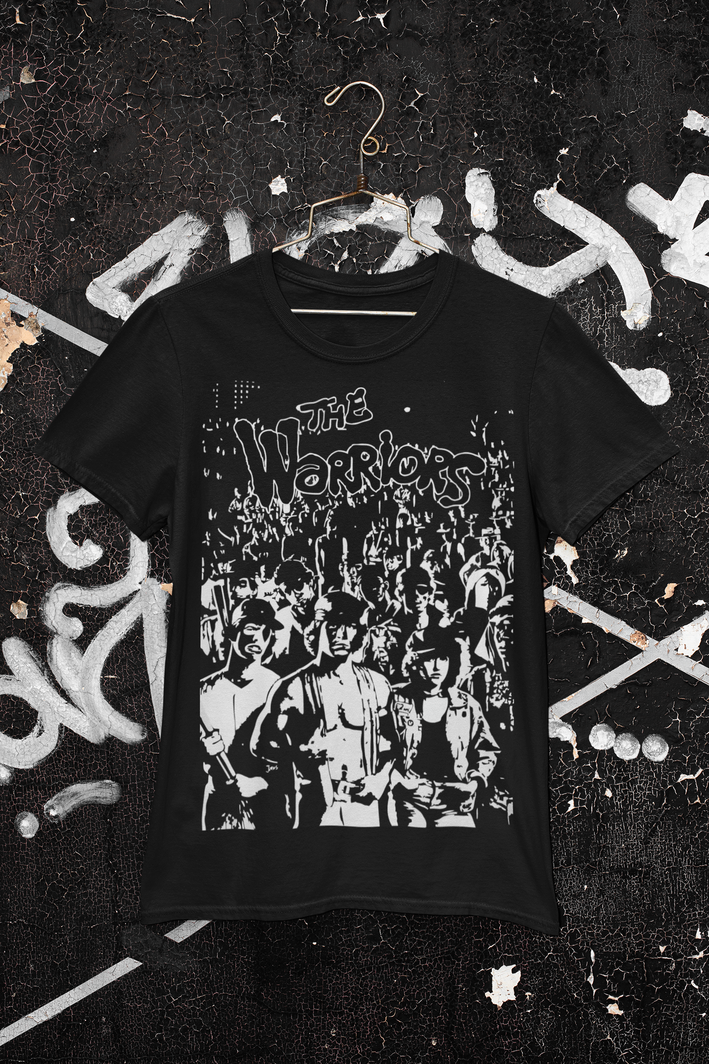 The Warriors VHS Cover Inspired T-shirt Μαύρο